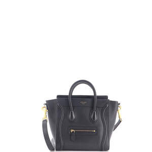 Celine Nano Luggage Bag Smooth Leather